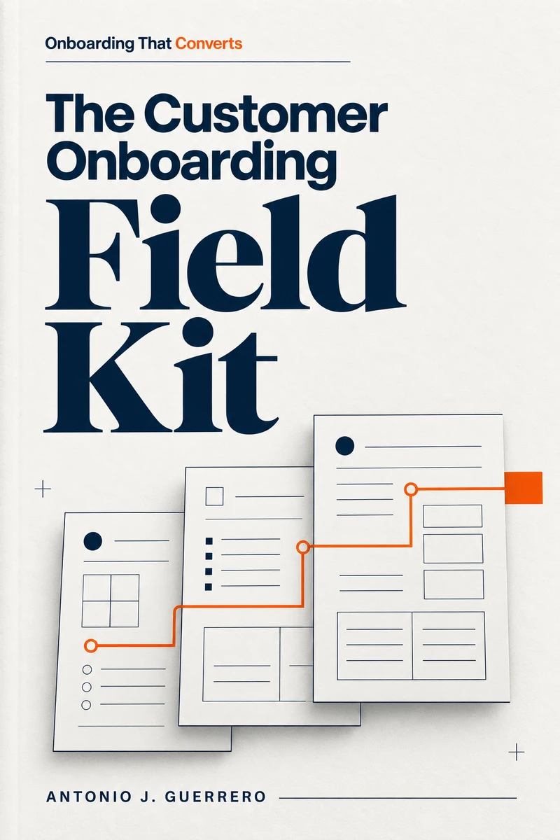 The Customer Onboarding Field Kit companion cover
